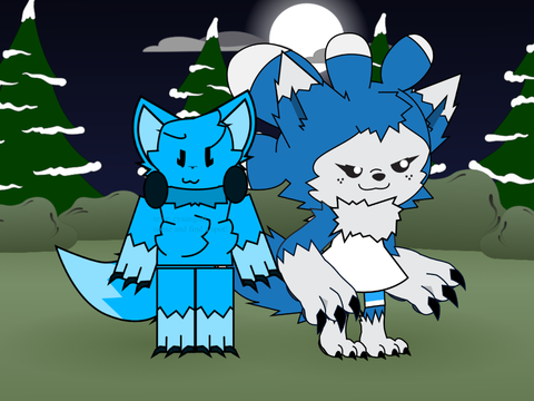 Werewolf cyaangurl gets mischievous >:3