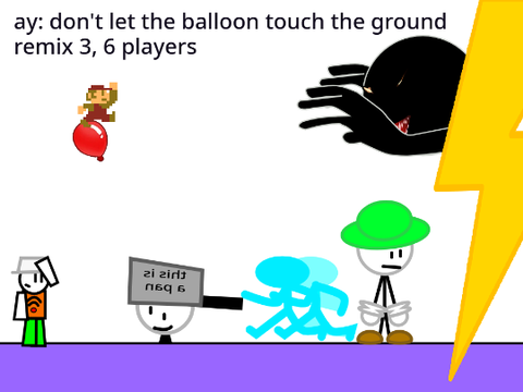 AY: Don't Let The Balloon Touch The Ground (3)