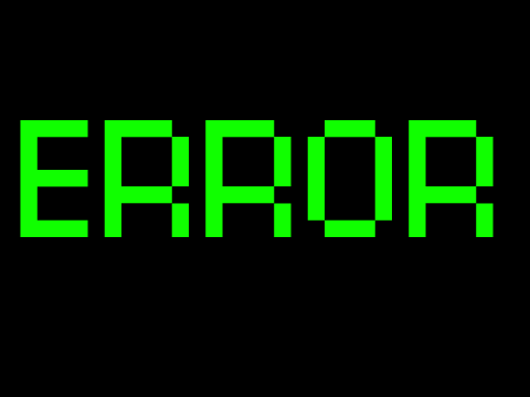 ERROR