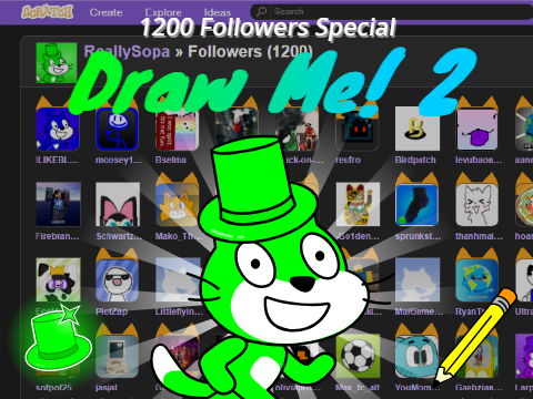 Draw Me! 2 - 1.2K Followers Special
