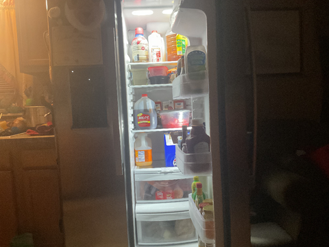 fridge check at 2am