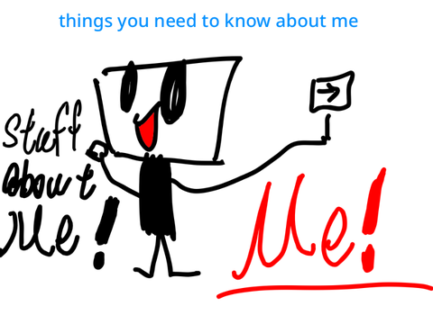(useless)STUFF THAT YOU HAVE TO KNOW ABOUT ME!