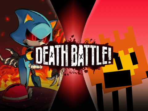 Death Battle - NEO  metal sonic vs Retro Firey 