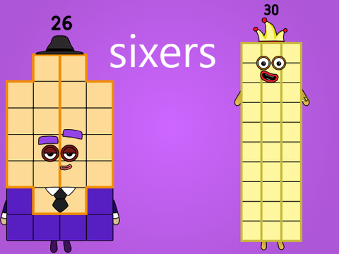 Numberblocks band but its 2022 style 6