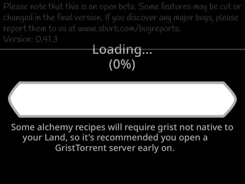 > SBURB: Load.