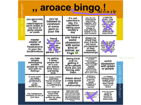 aroace bingo <3 remix remix