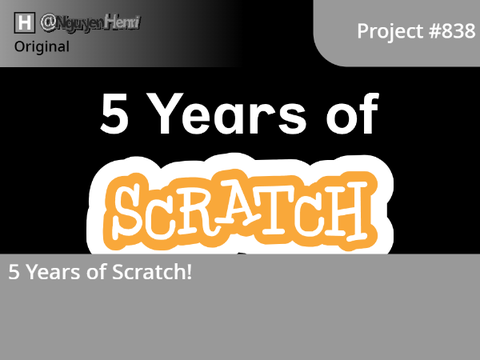 5 Years of Scratch!