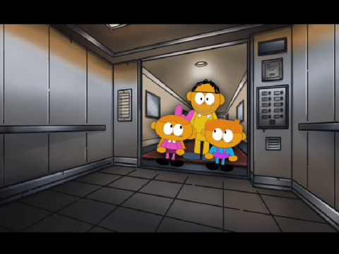 My Nonchalant Elevator Entry! (Animation)