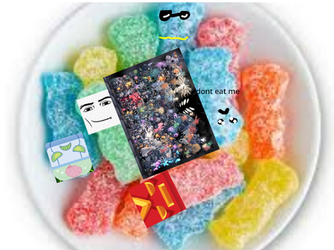 Draw a face on the sour patch kid remix remix remix remix
