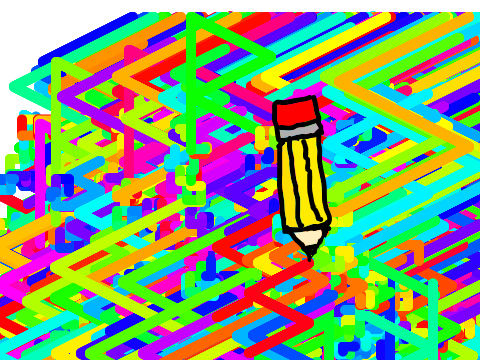 2D Random Pencil ENHANCED YET AGAIN