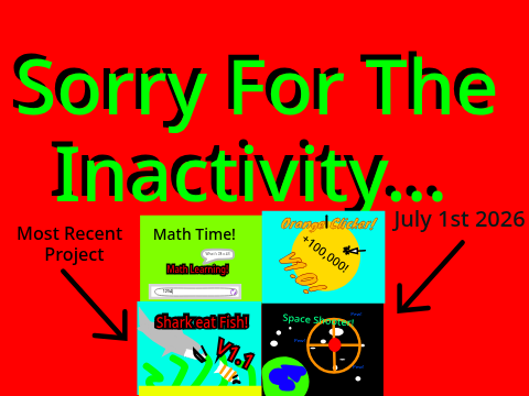 Sorry For The Inactivity...