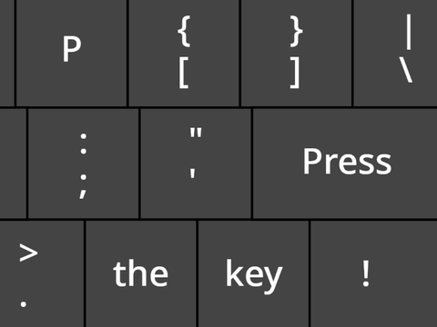 Press the key!