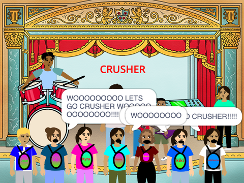 CRUSHER SHOW TOMORROW