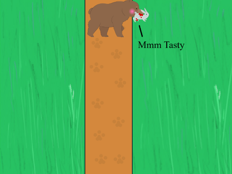 Help the bear get his meal! :3