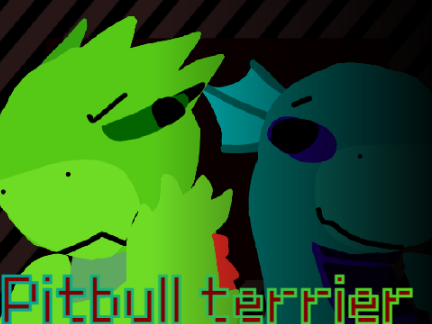 Pitbull terrier || template remix