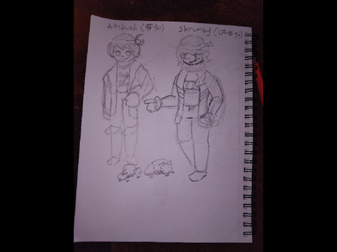 Ambush and Shrumby human version