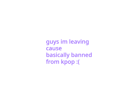 IM leaving
