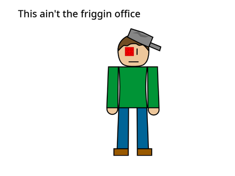 Me at the Retro Circus (Roblox)