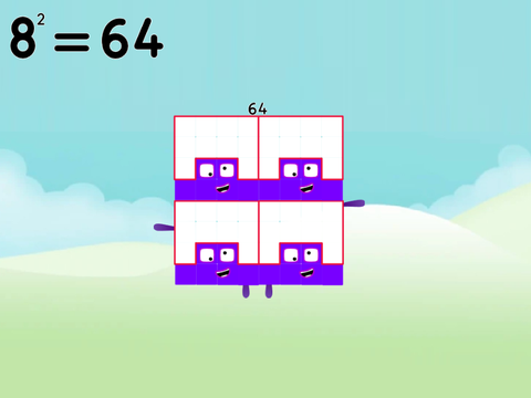 Square numberblocks band
