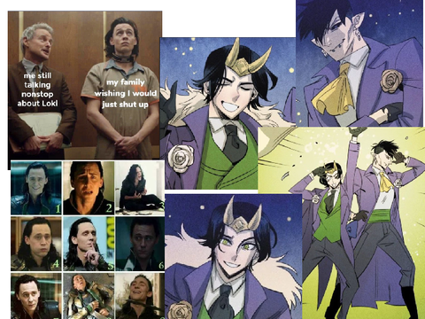 Loki and Nightmare