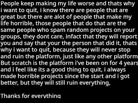 I Quit Scratch
