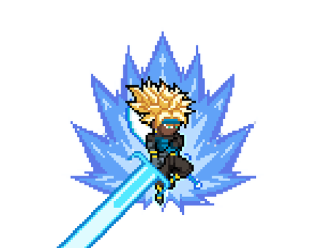 Ult Move: Omenic Buster Blue