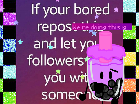 We're doing this