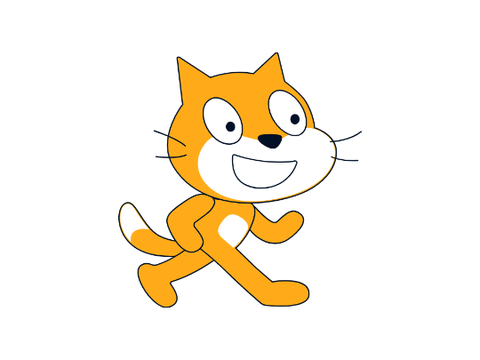 Scratch Cat Says Hi:]