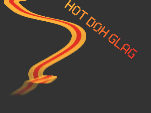 hot dog flag