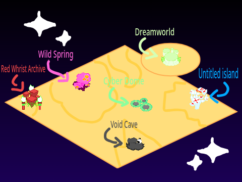 Museatures Map