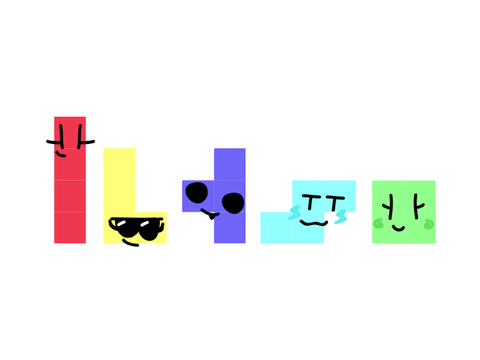 alphaface tetromino band july edition