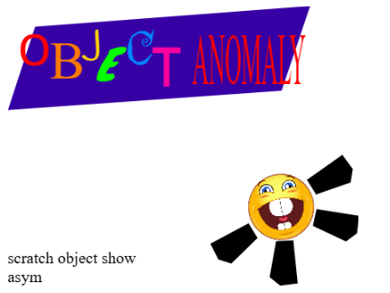 object ANOMALY [asym]