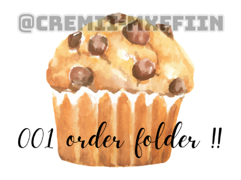 001 :: order folder (open !!)