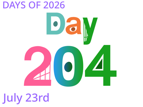 Days of 2026: Day 204