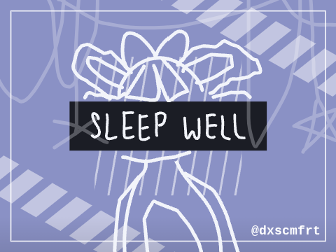 sleep well : meme