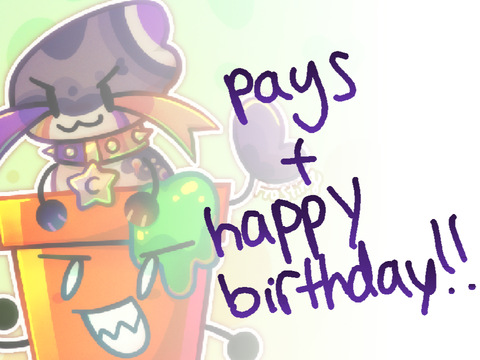 pays + HAPPY BIRTHDAY!!!