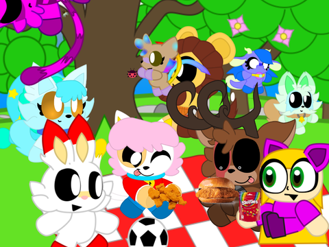 Add your critter oc at the park (6)!