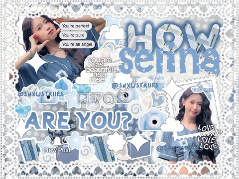 ͡ ➸ⓗow s̲e̲l̲i̲n̲a̲ are y̶ou? ⊹˚.‧⁺