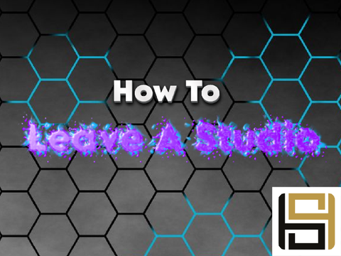 How To Leave A Studio If You Cant Find Yourself || ScratchHints