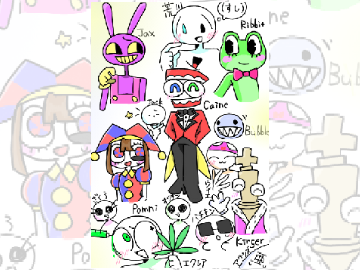 【落書き】アメデジ and Mo4