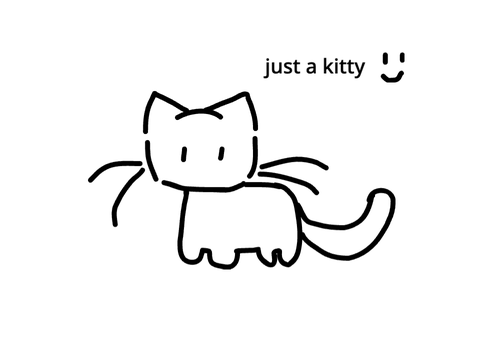 just a kitty doodle :3