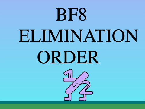 BF8 Elimination Order (BF8 1-5)