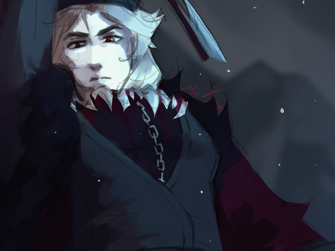 chud with an axe