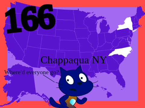 U.S City Band 166 but only growing cities
