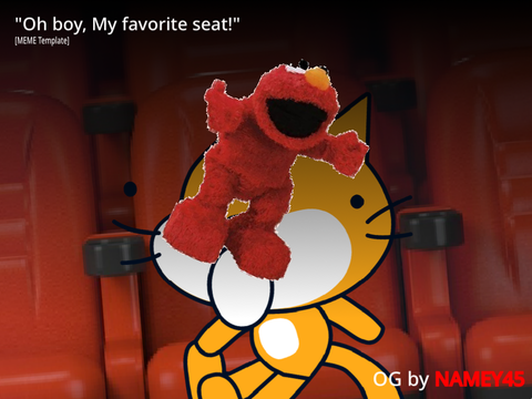 Oh boy, My favorite seat! - Animation [Meme Template] remix
