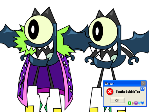 This has gotta be the most cursed thing I ever made...