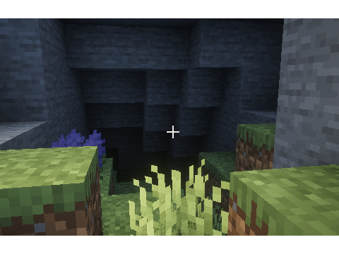 its dark down there