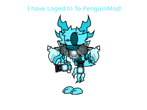 I have Loged In To PenguinMod!