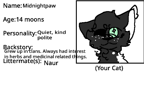 Med Cat Academy Sign-up sheet remix