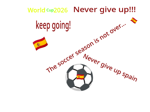 Don't give up spain!